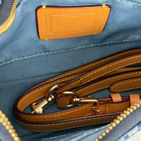 NWT Teri Denim Cherry Shoulder Bag - Picture 5 of 5